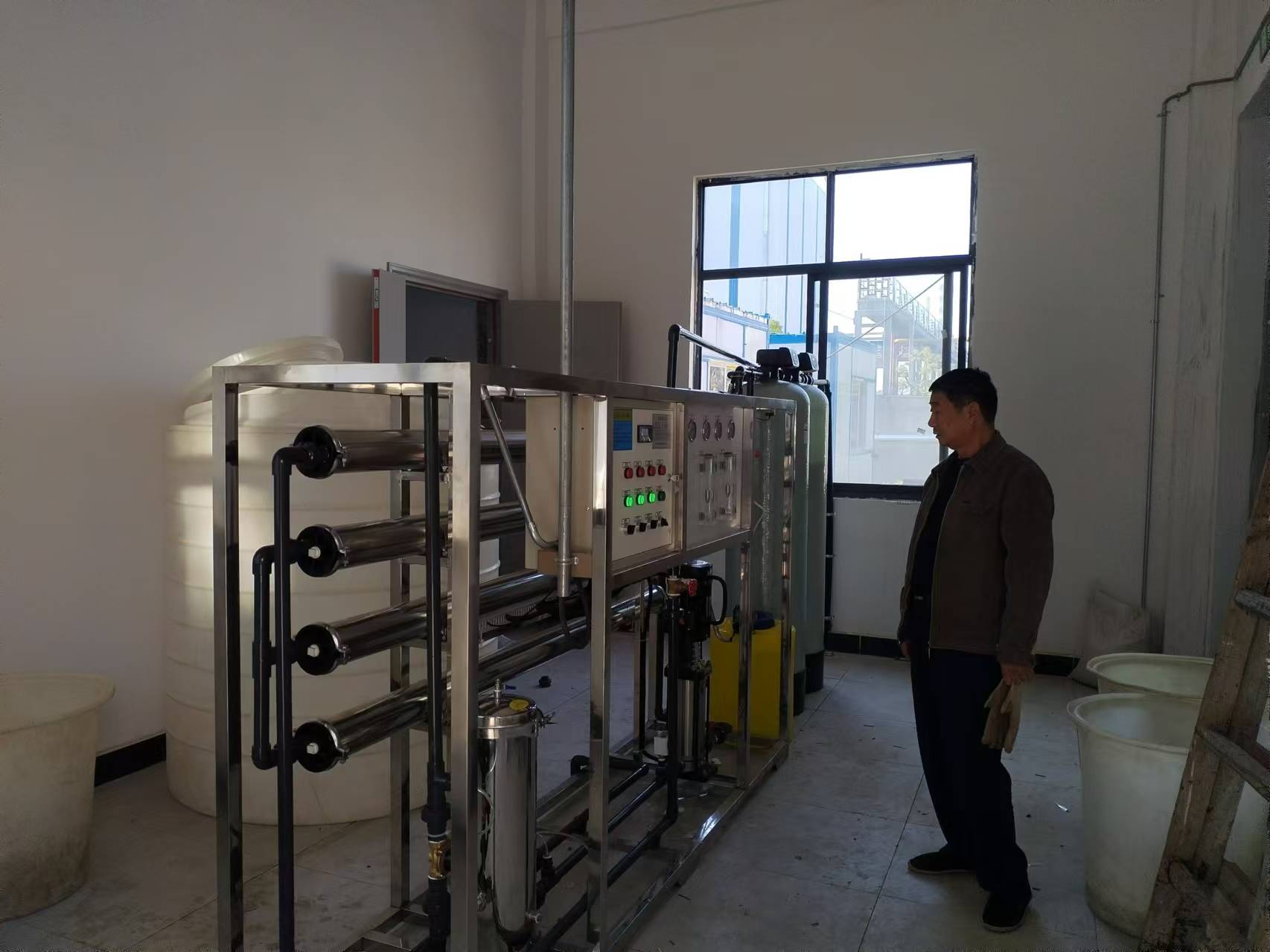 2吨/小时RO反渗透净水设备