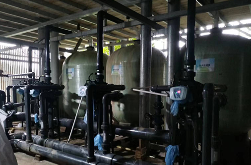 >浙江桐庐某旅游景点400吨/小时软化水设备