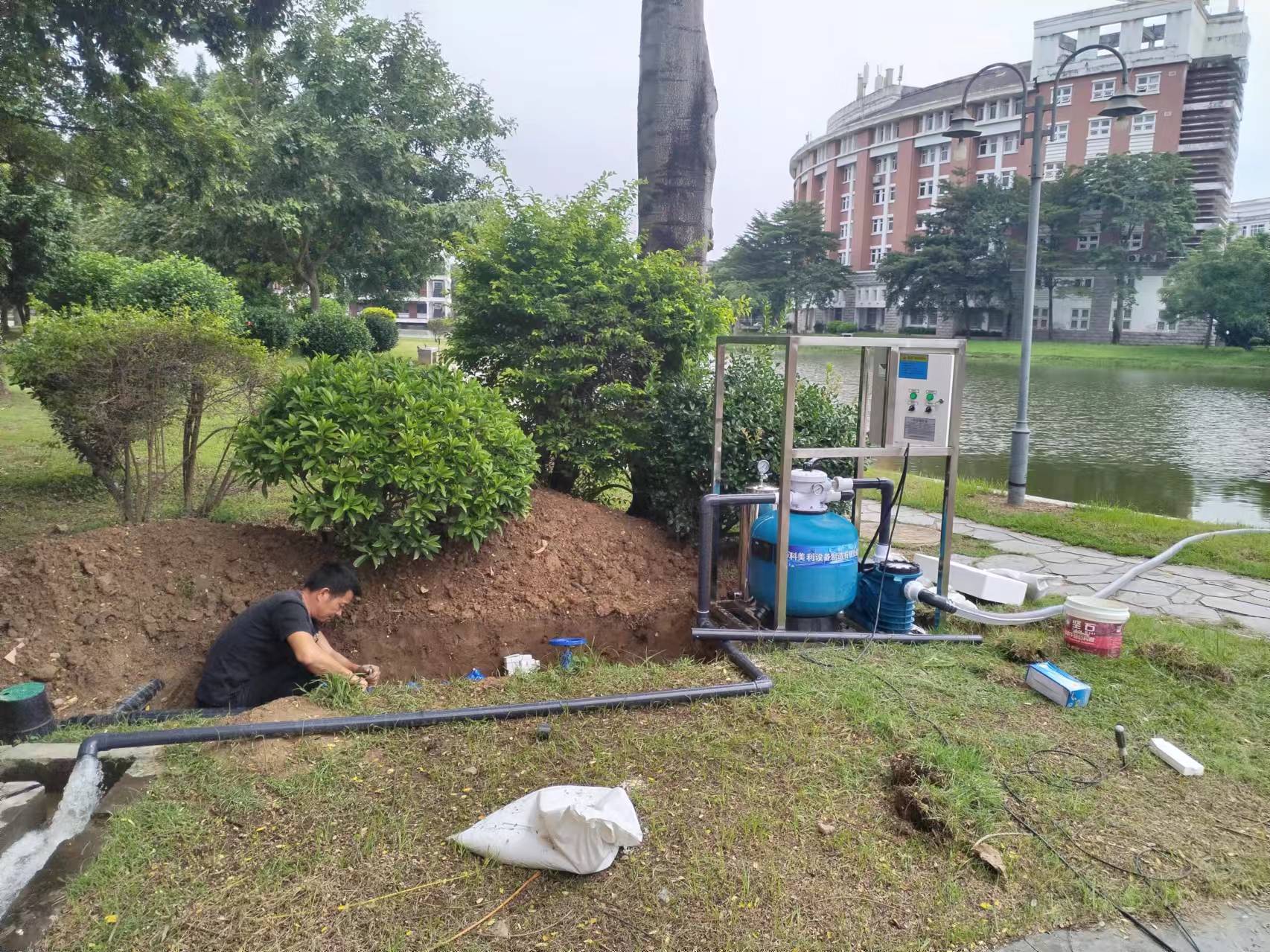 福建师范大学浇花草用水处理设备